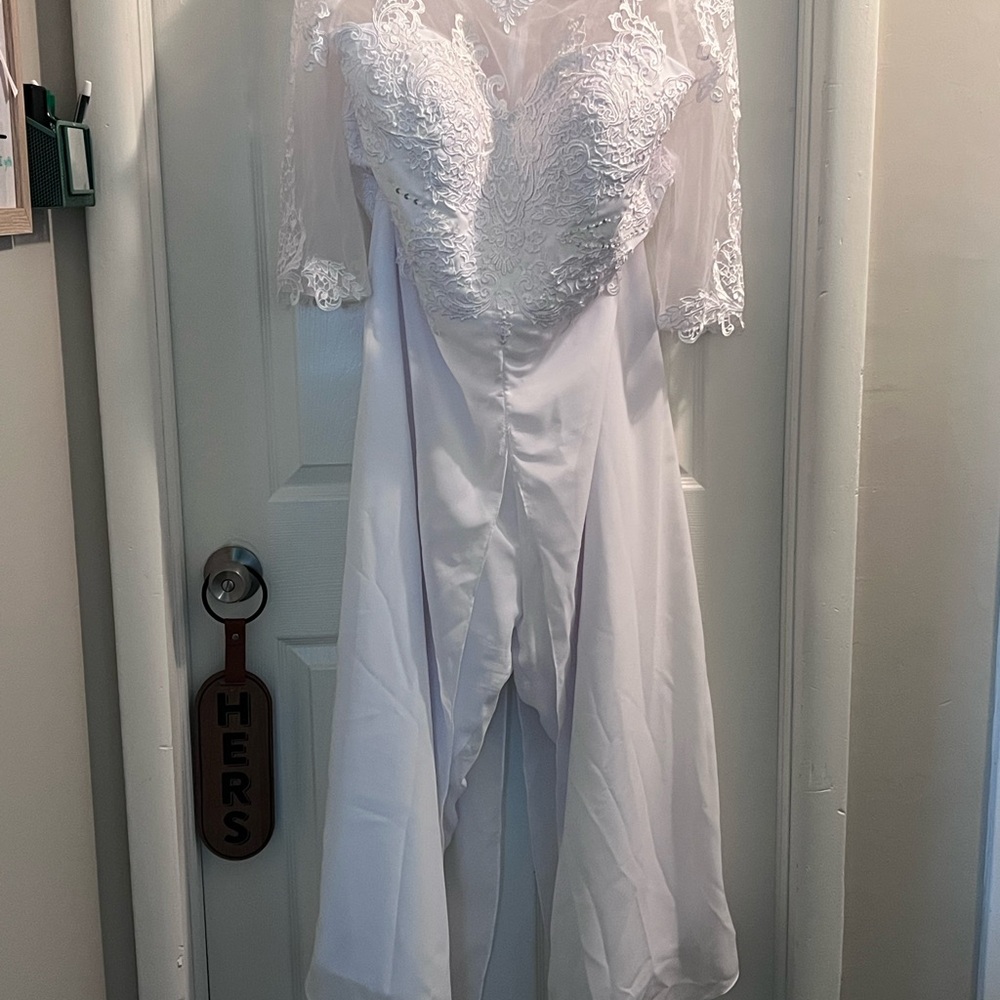 Elegant White Lace Jumpsuit